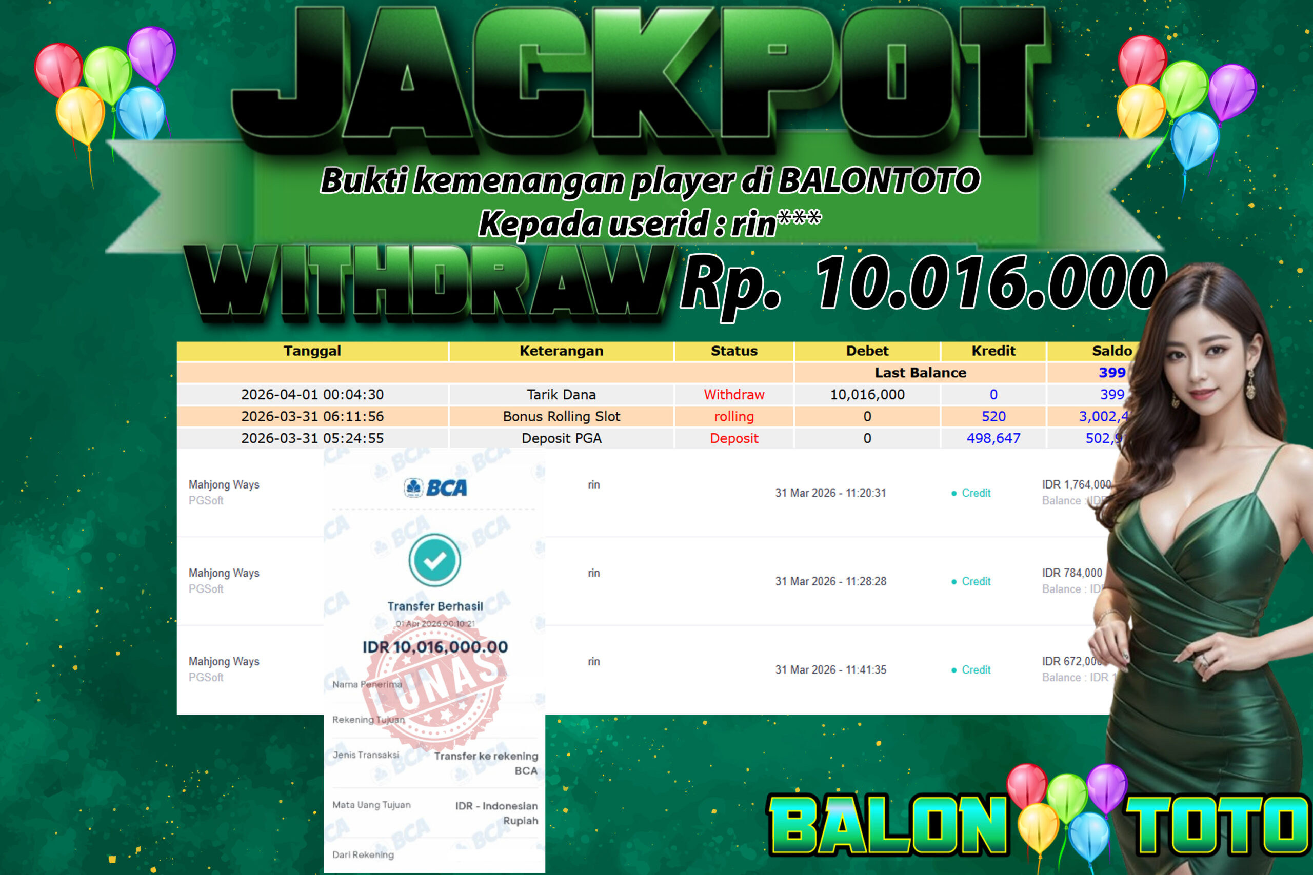 Prediksi BALONTOTO